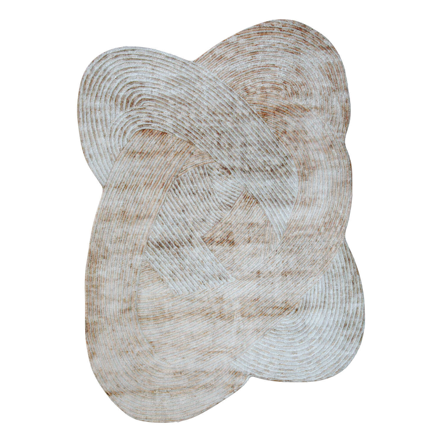 Taupe Azalia Rug 3D model_1