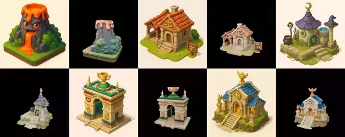 Building Of Empire bundle 36 pack 14 glb