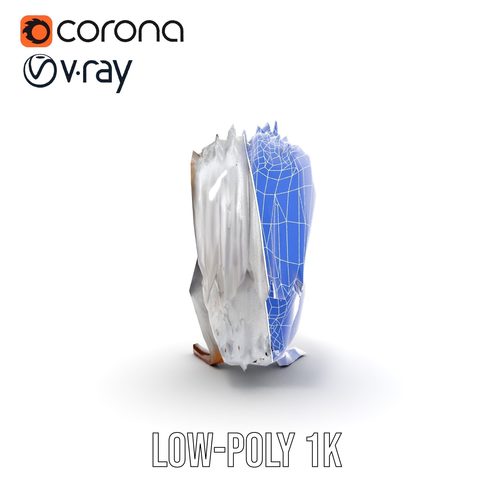 Squirrel Model Pack  Detailed D Animal Model Collection Low-poly 3D model_29