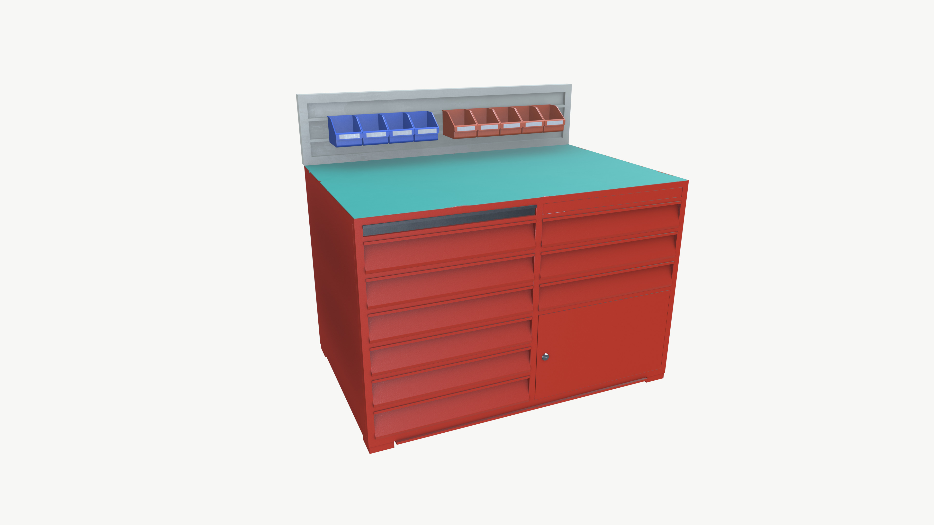Engine Workstation 3D model_3