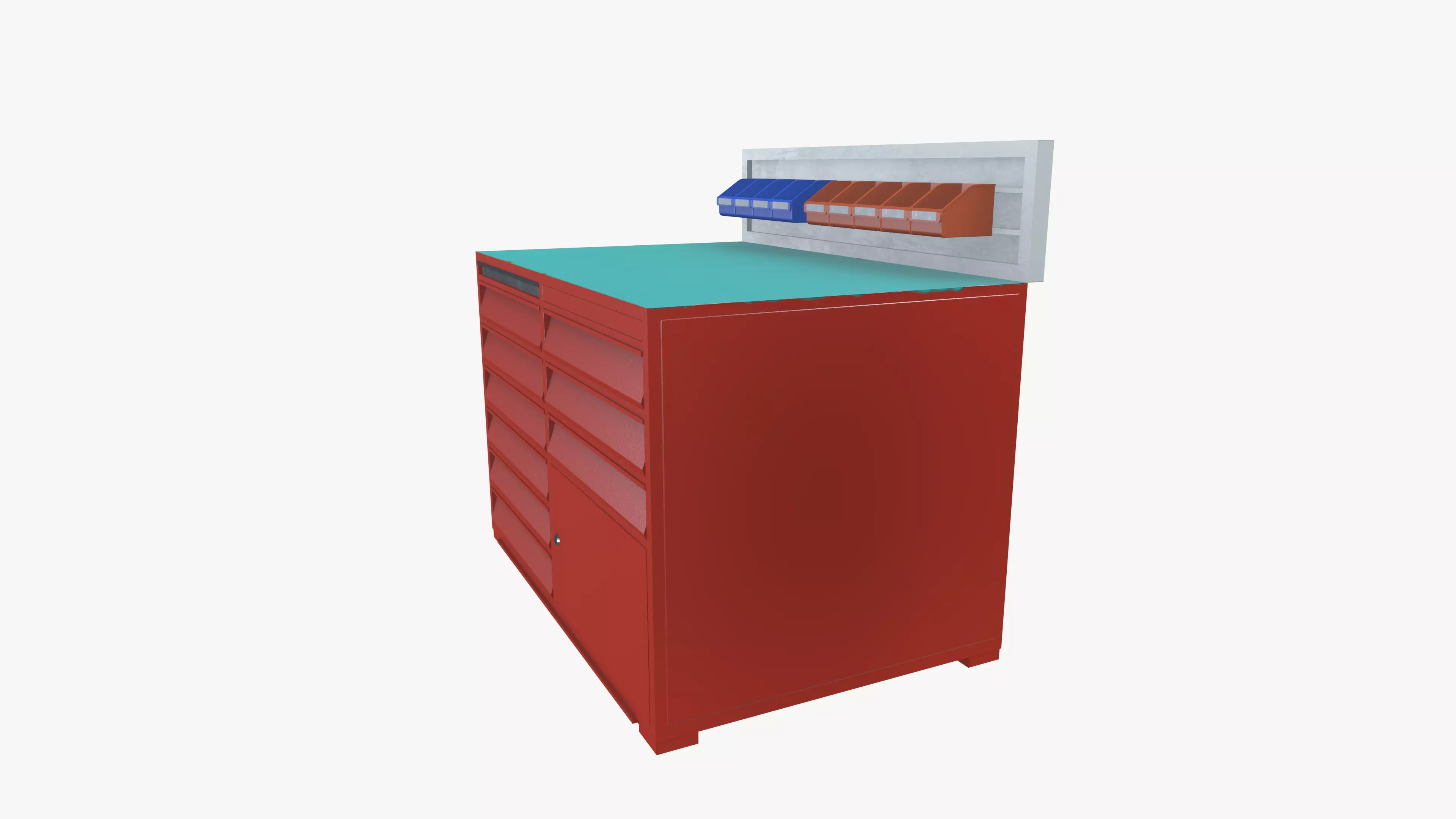 Engine Workstation 3D model_0