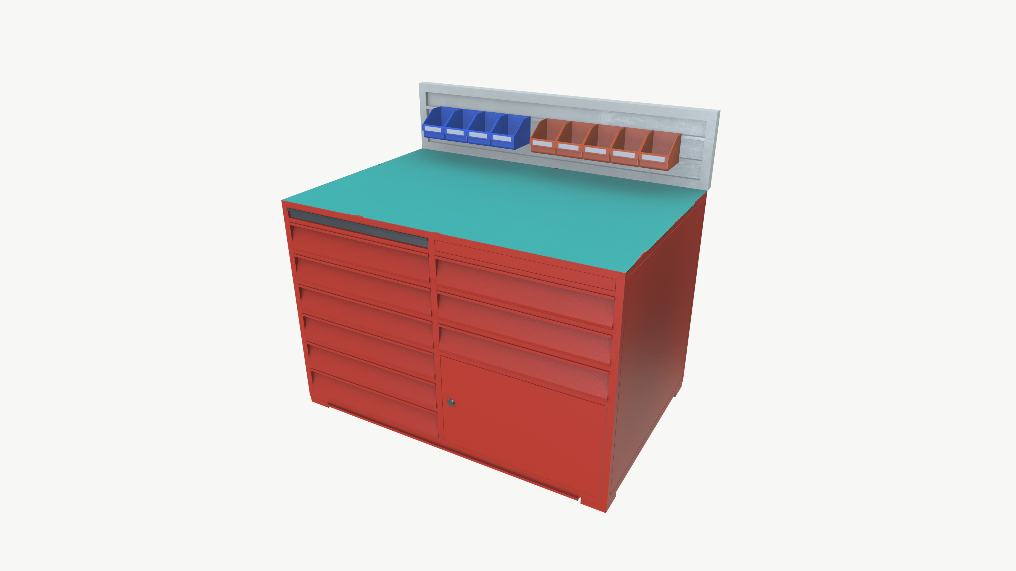 Engine Workstation 3D model_5
