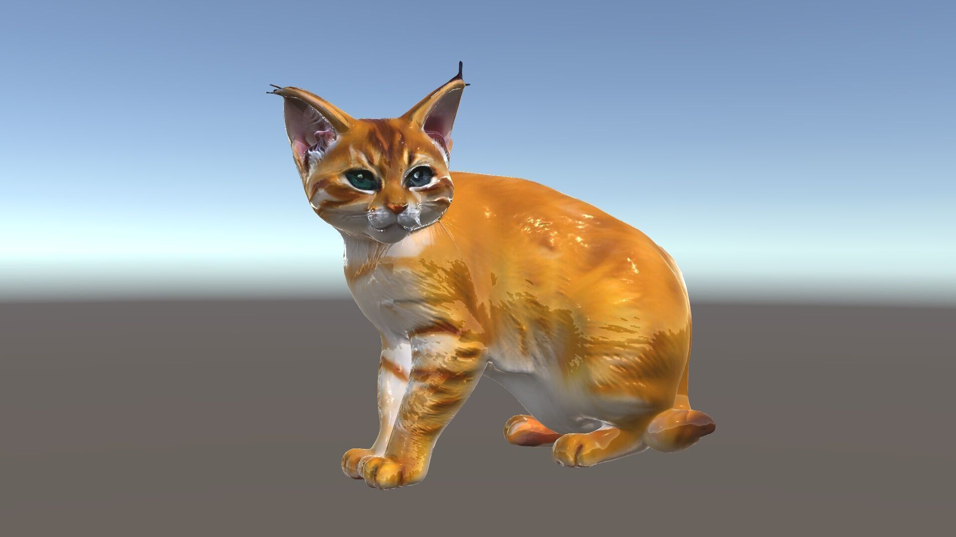 Stylized Cat Model Pack Low-poly 3D model_35