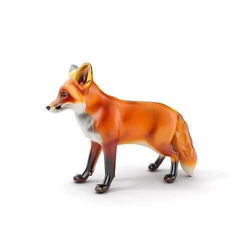 Fox Model Pack  Realistic D Animal Model Low-poly 3D model