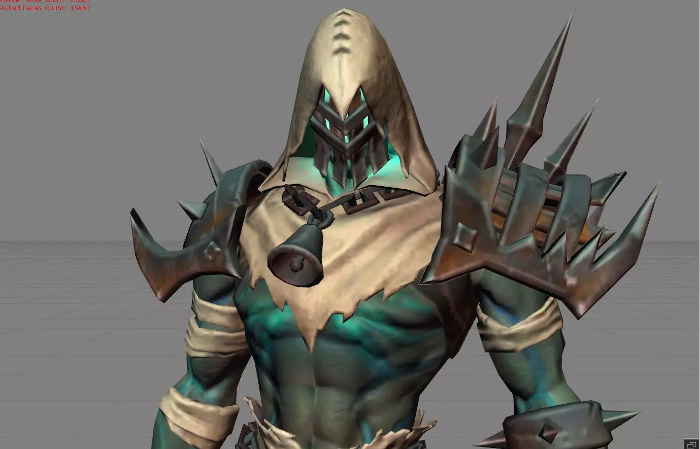 Argus Winged Nightmare Low-poly 3D model