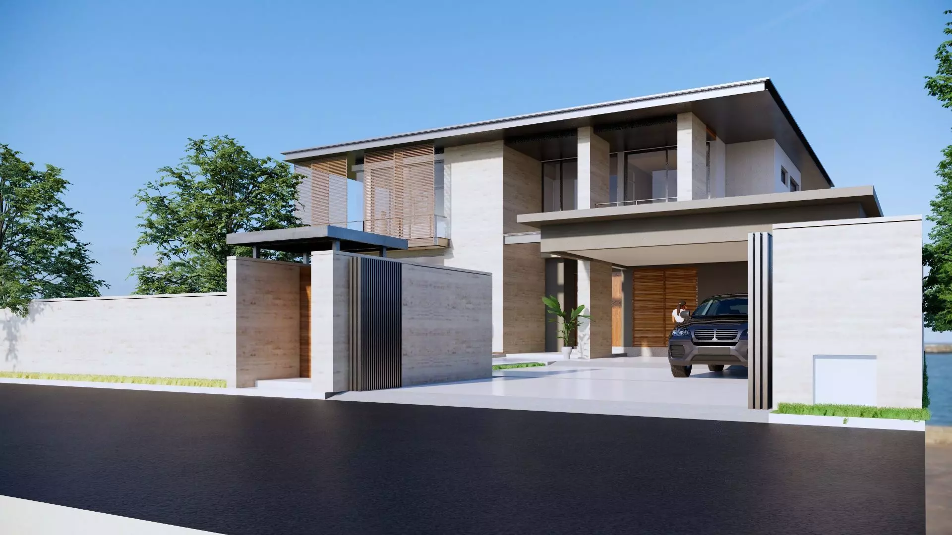 Contemporary Villa 3D model