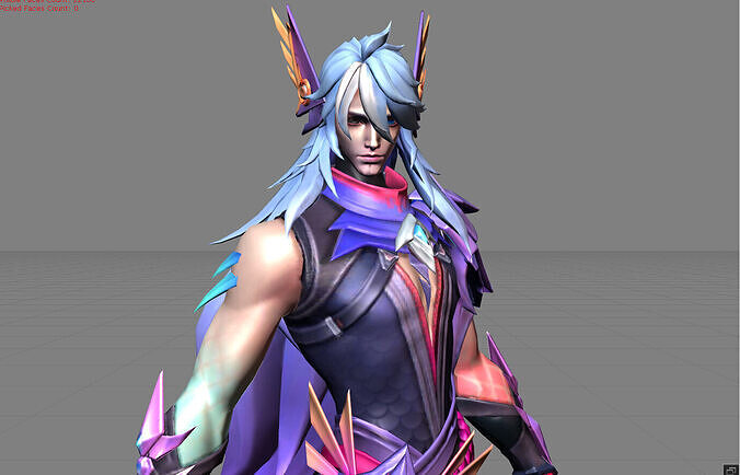 Arlot Fury of the Deep Low-poly 3D model