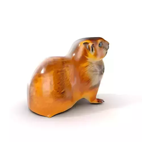 Prairie Dog D Model Pack Low-poly 3D model