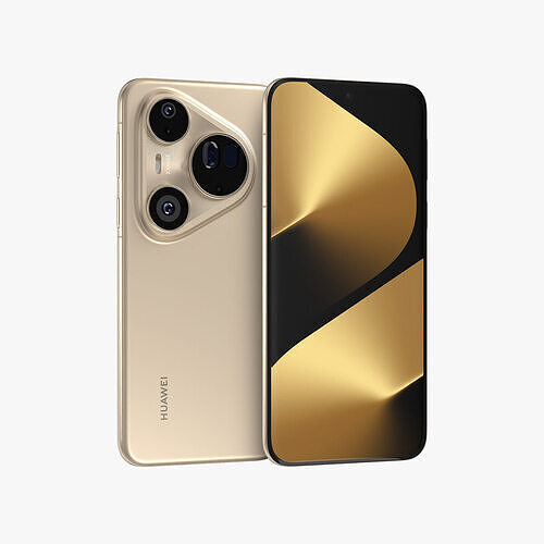 Huawei Pura 80 Ultra Gold 3D model
