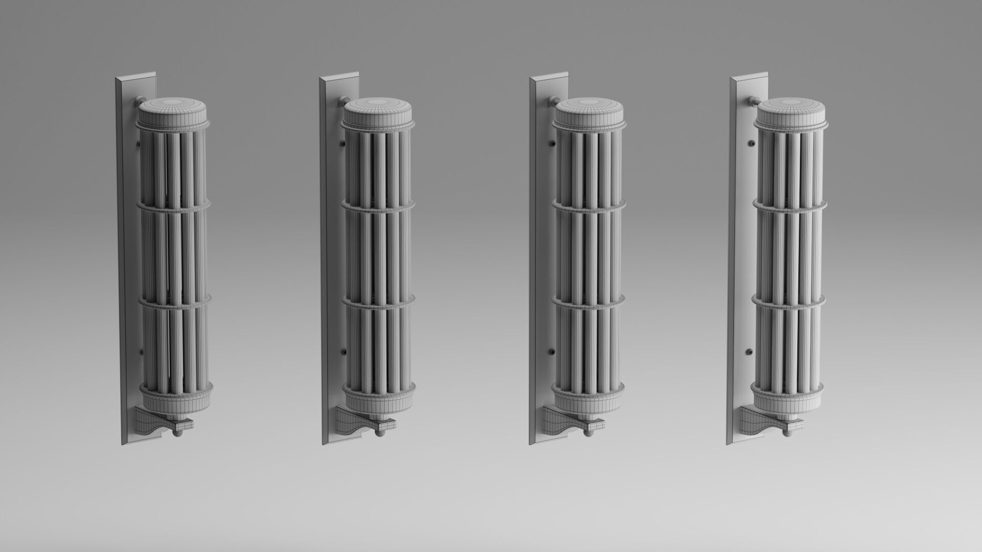 CHARLES Baretto Wall Lamp 3D model_12