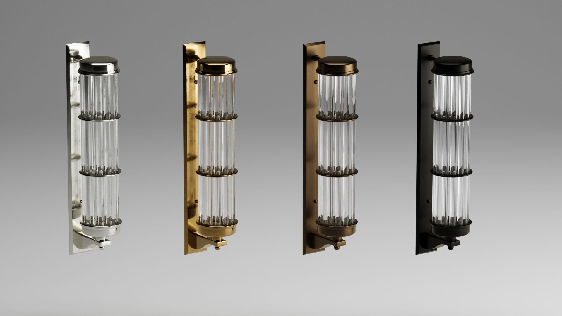 CHARLES Baretto Wall Lamp 3D model_11
