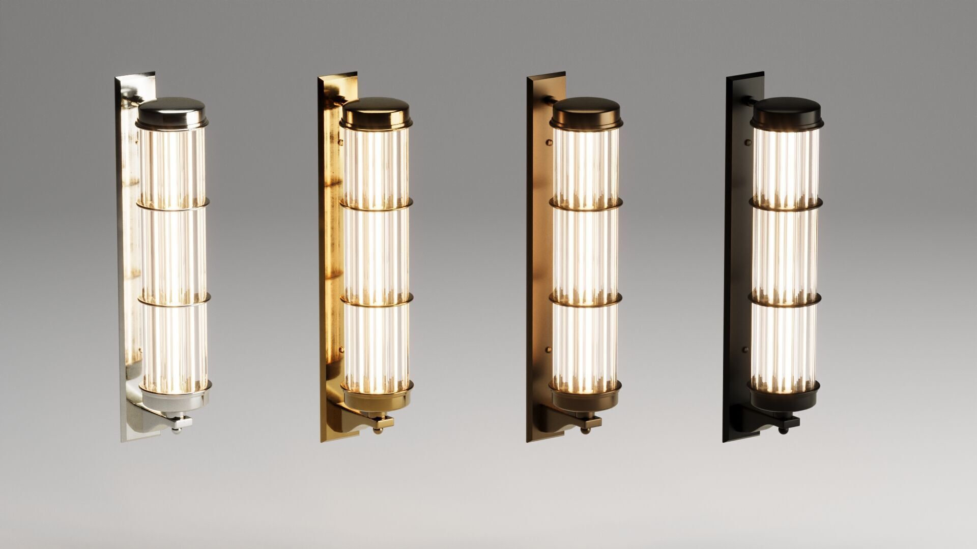 CHARLES Baretto Wall Lamp 3D model_10