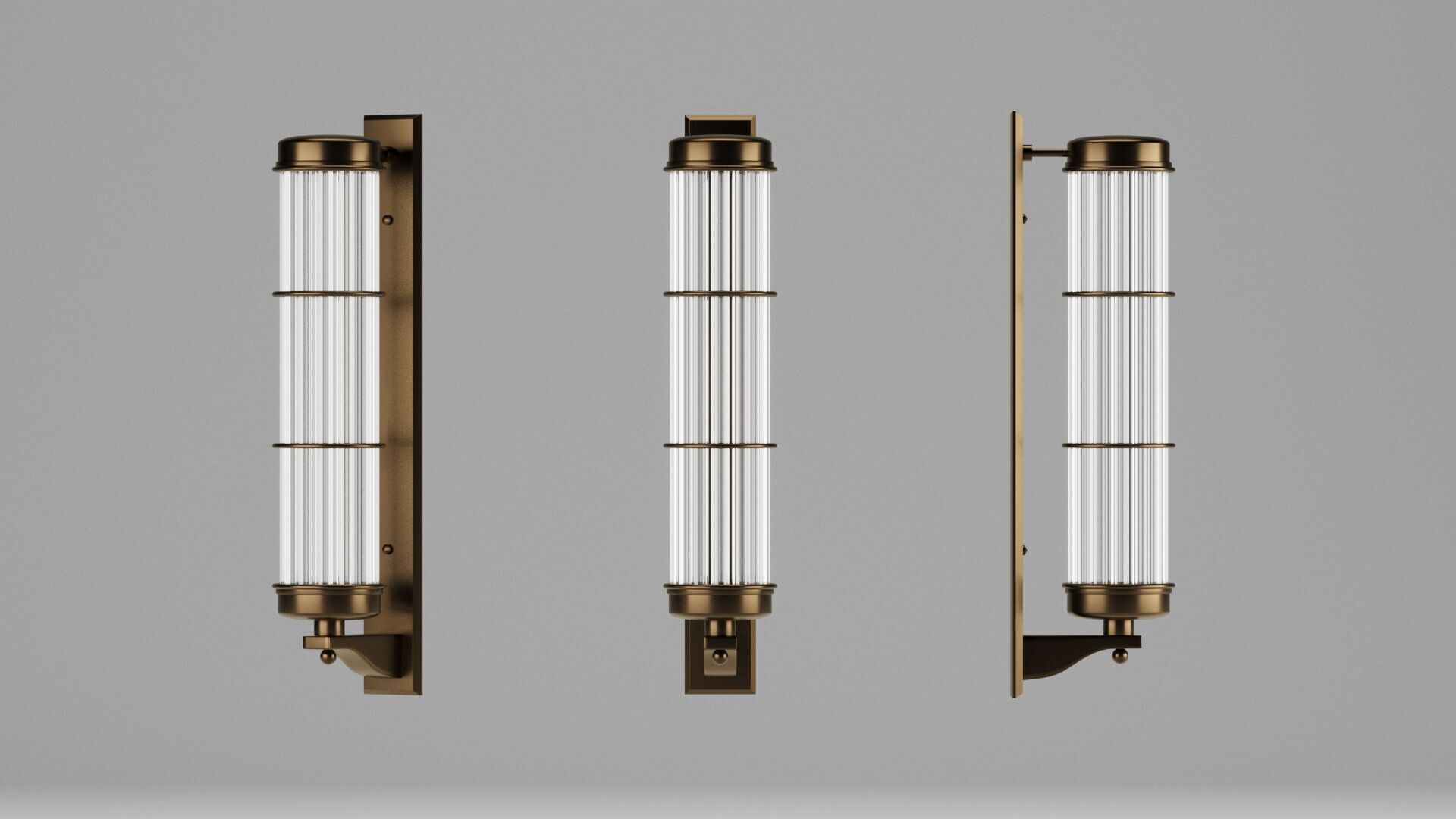CHARLES Baretto Wall Lamp 3D model_6