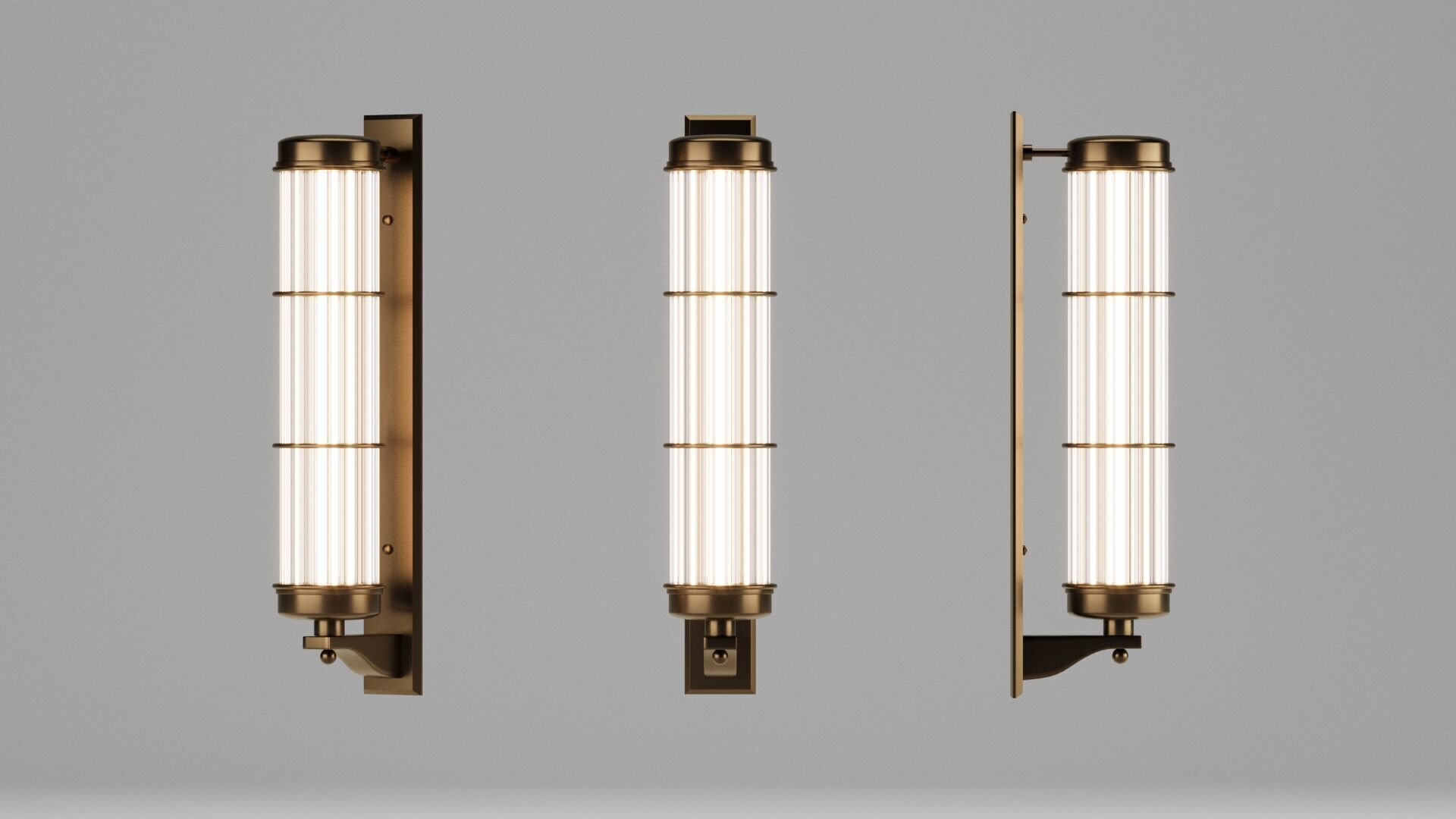 CHARLES Baretto Wall Lamp 3D model_7