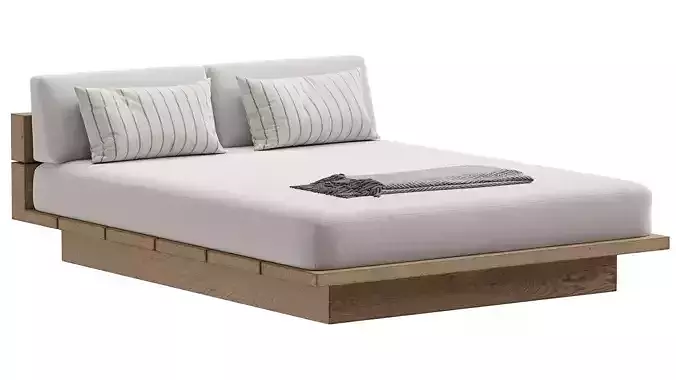 Menorca Teak Double Chaise