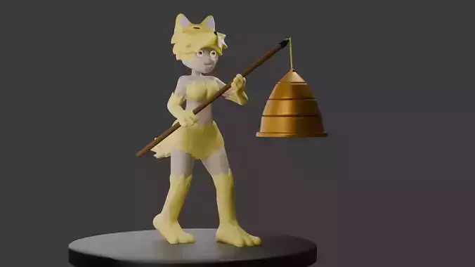 Moon Flower 3D Model