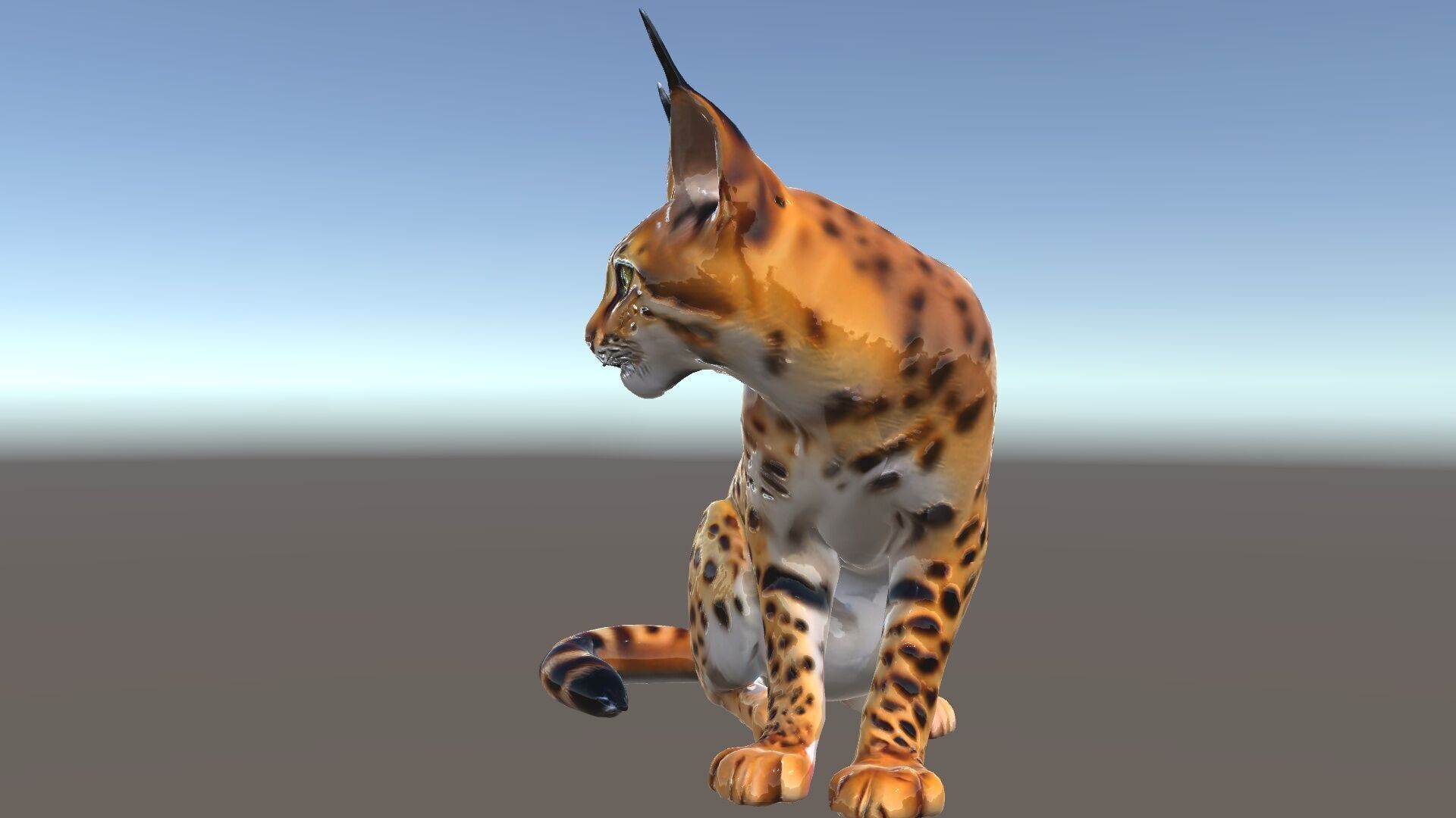 Lifelike Lynx Model Pack Dynamic Wildlife Collection Low-poly 3D model_34