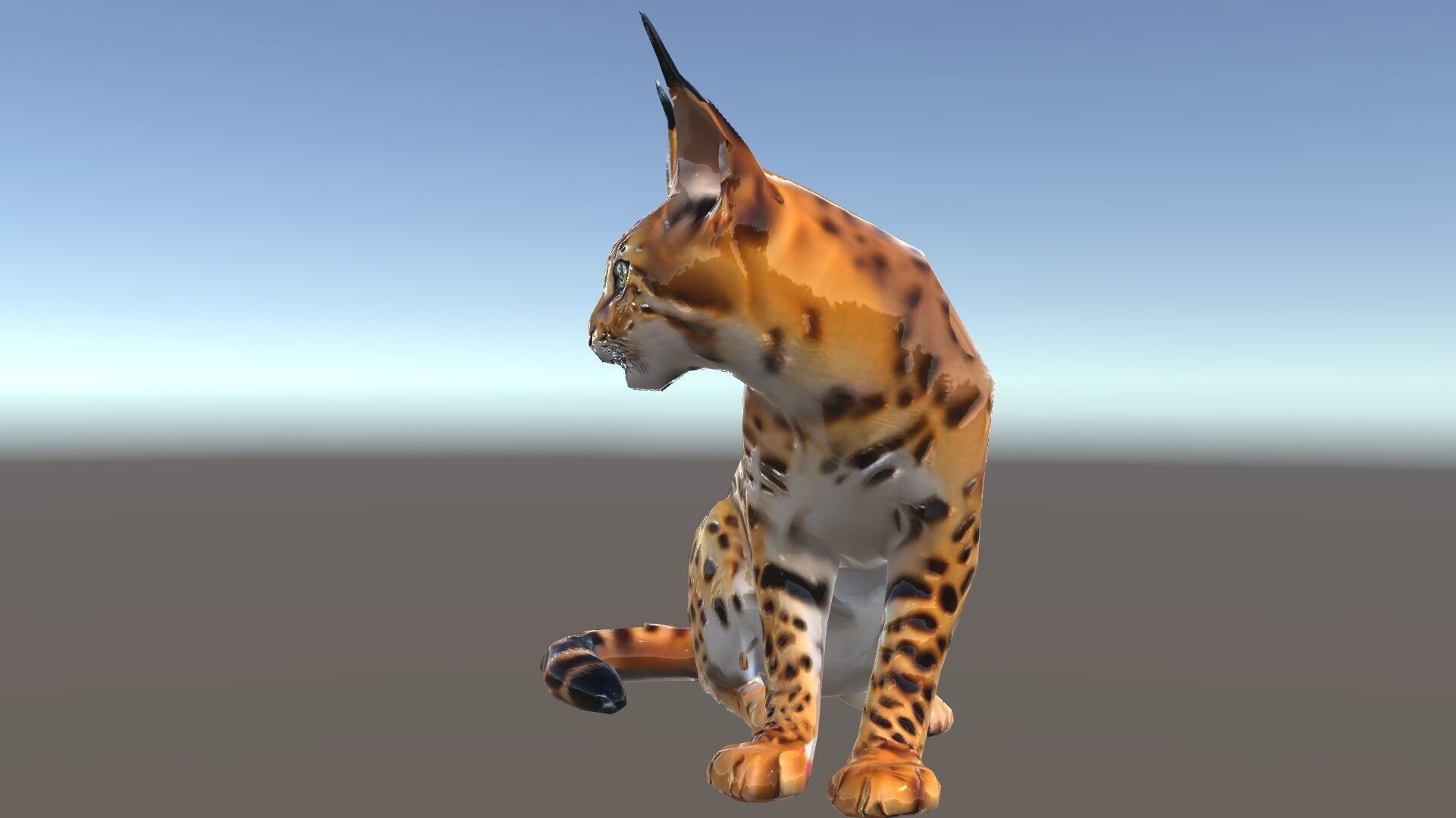 Lifelike Lynx Model Pack Dynamic Wildlife Collection Low-poly 3D model_35