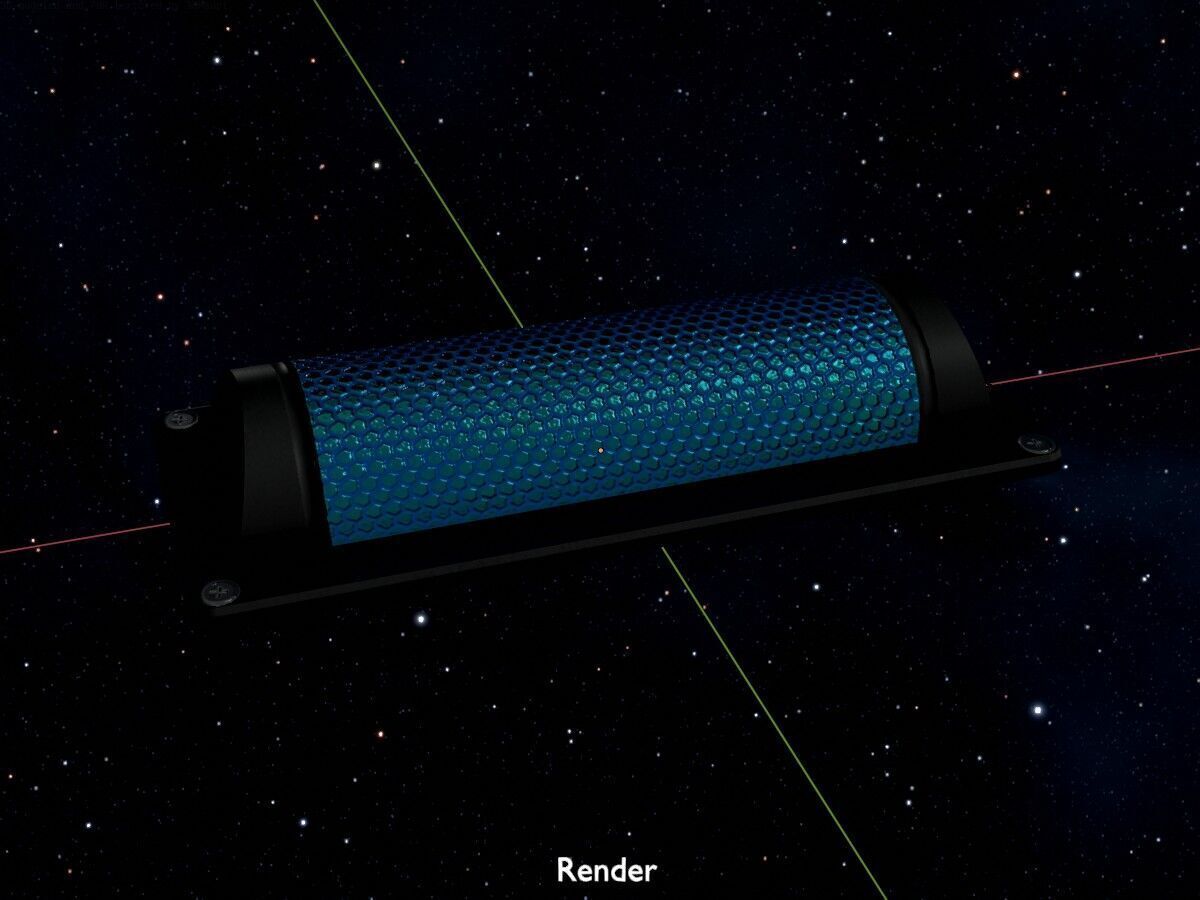 Wildlife Warning Reflector Low-poly 3D model_17