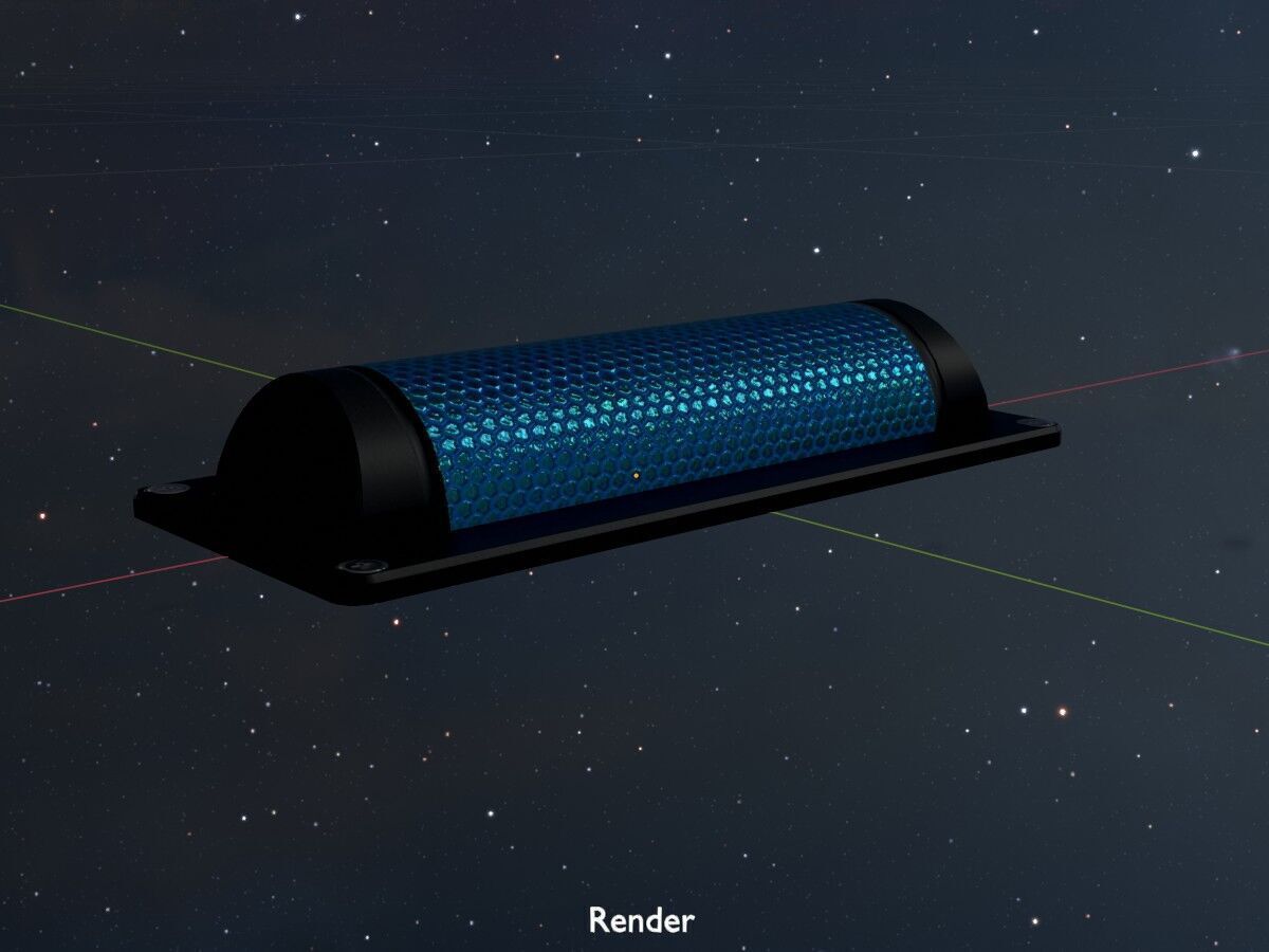 Wildlife Warning Reflector Low-poly 3D model_20