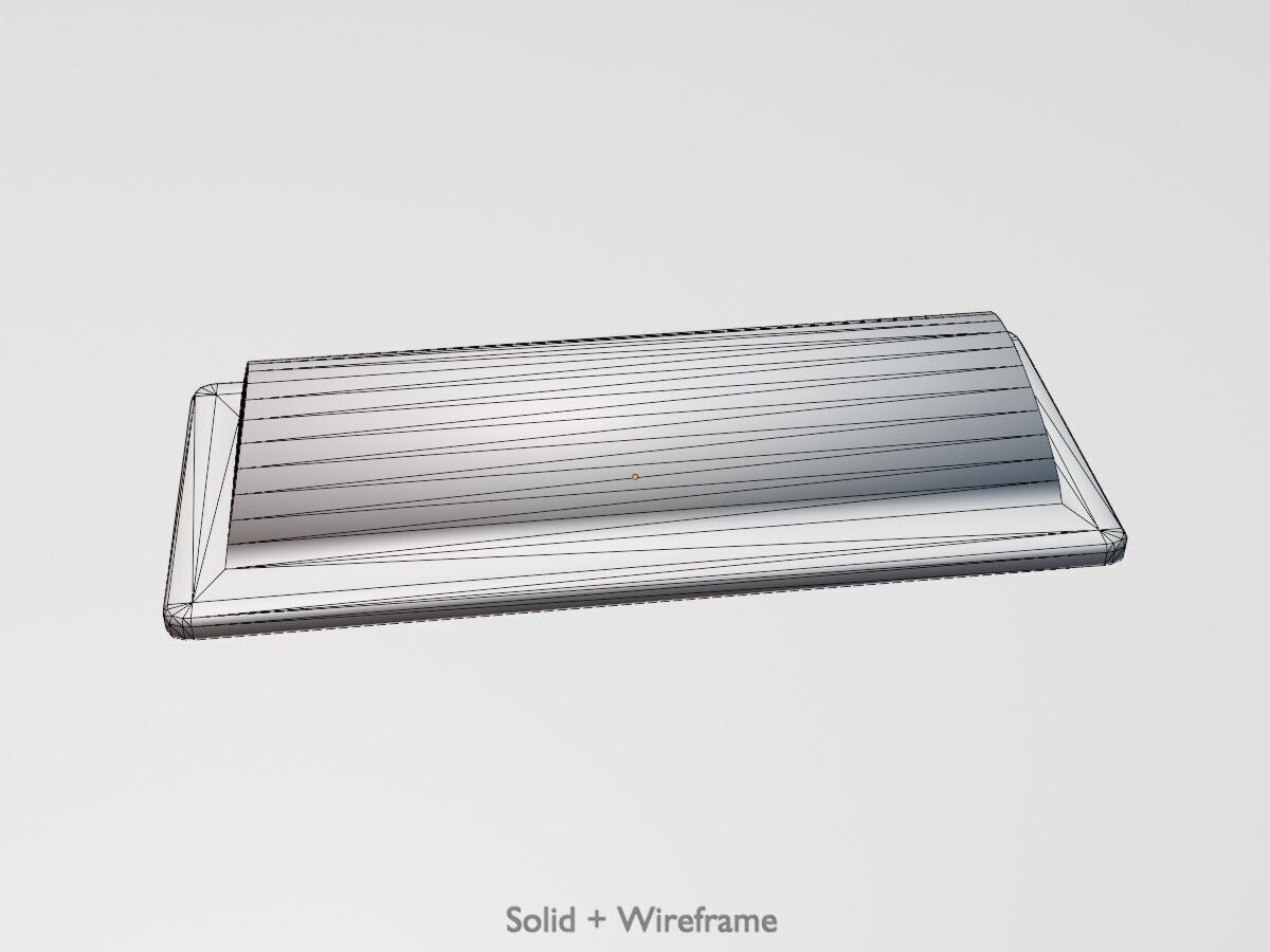 Wildlife Warning Reflector Low-poly 3D model_12