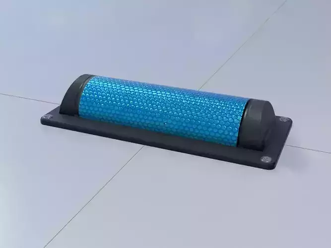 Wildlife Warning Reflector Low-poly 3D model