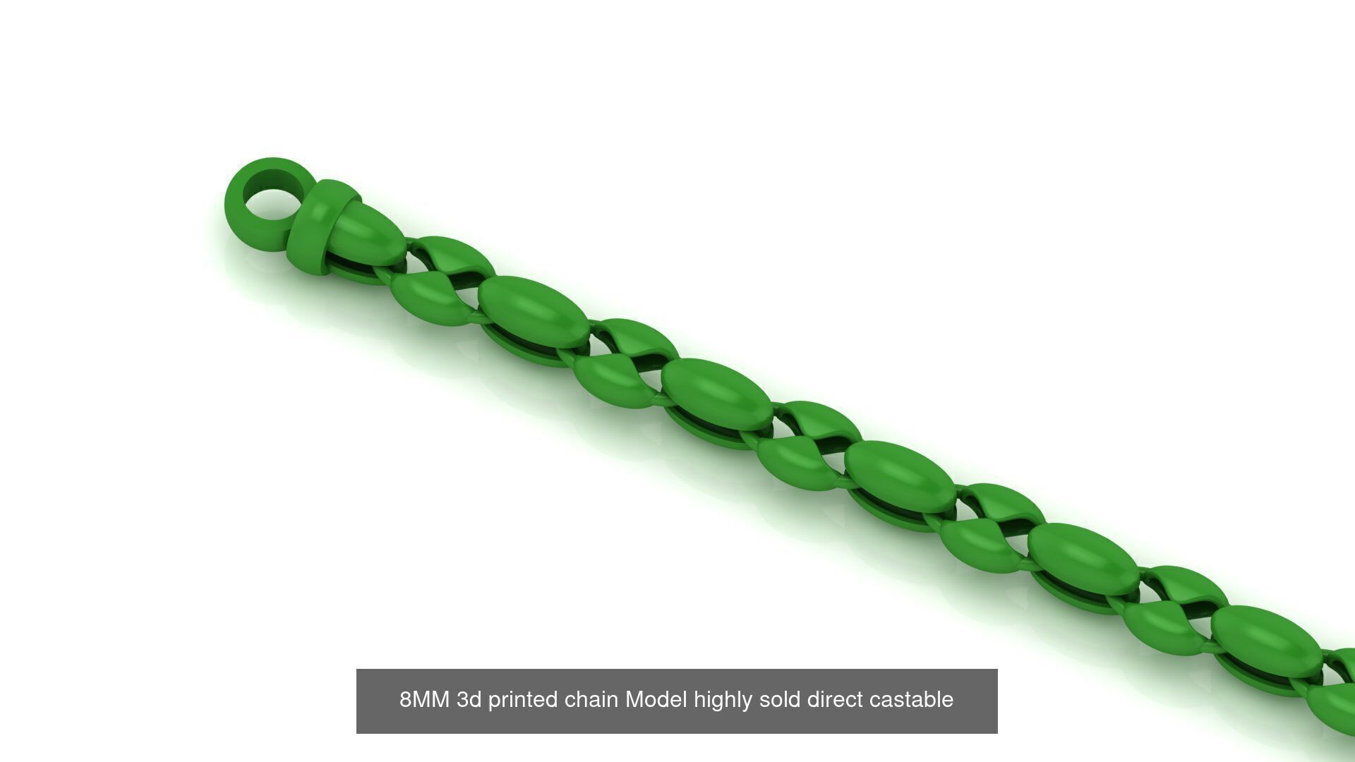 3 SIZE 3d printed chain Model highly sold direct castable 3D Model Collection_5