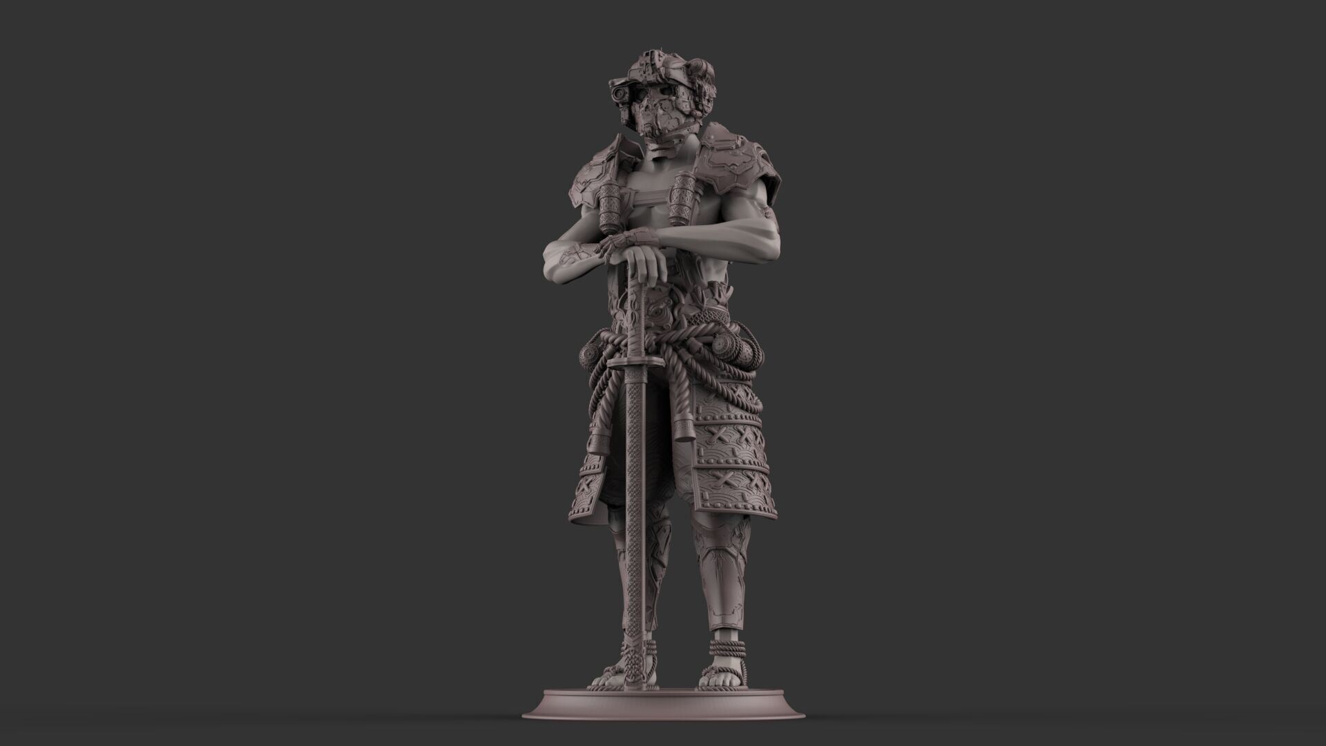 Robot Warrior 3D model_33