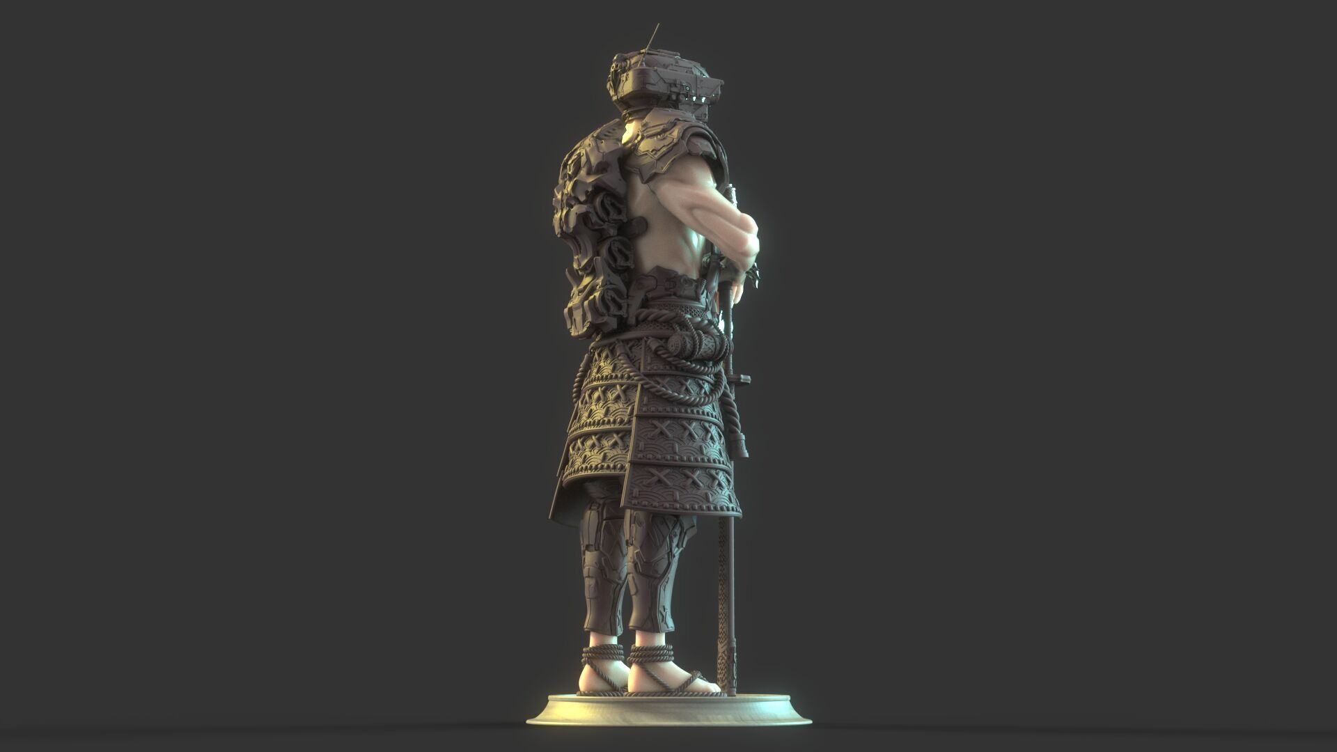 Robot Warrior 3D model_14