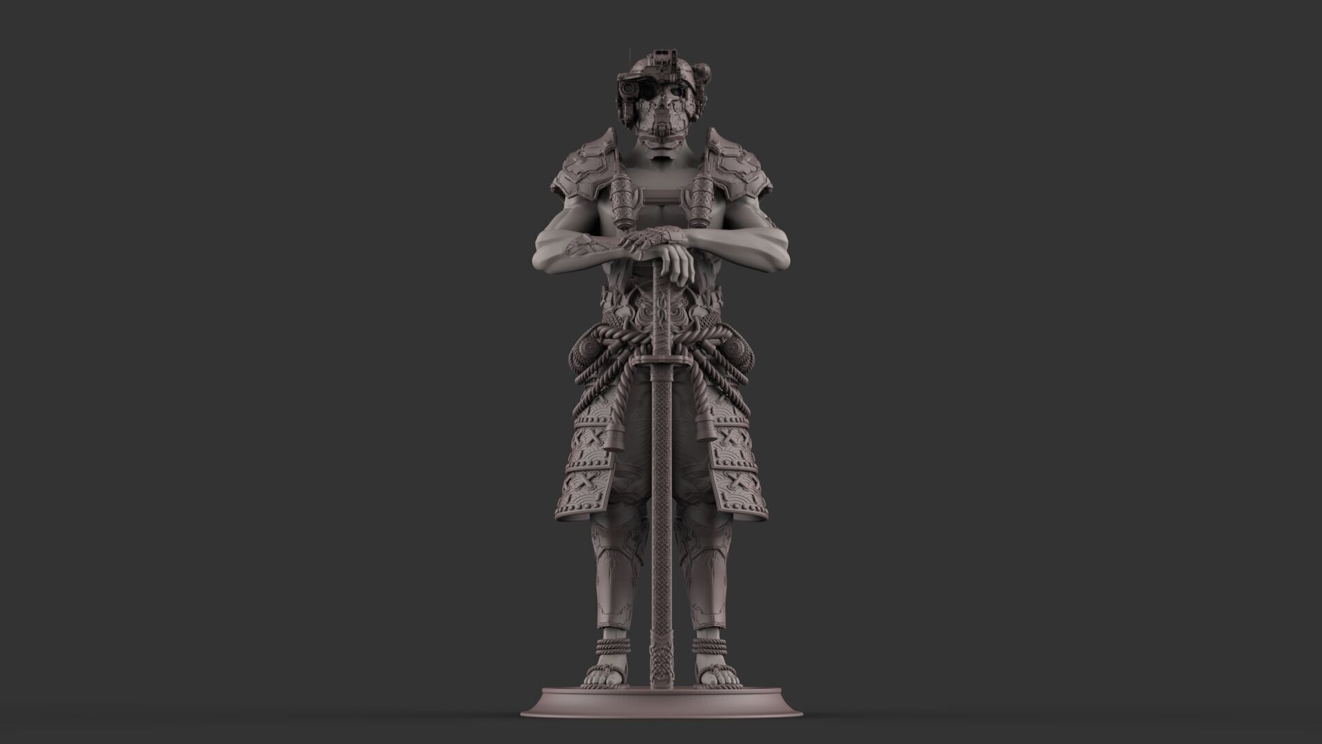 Robot Warrior 3D model_32