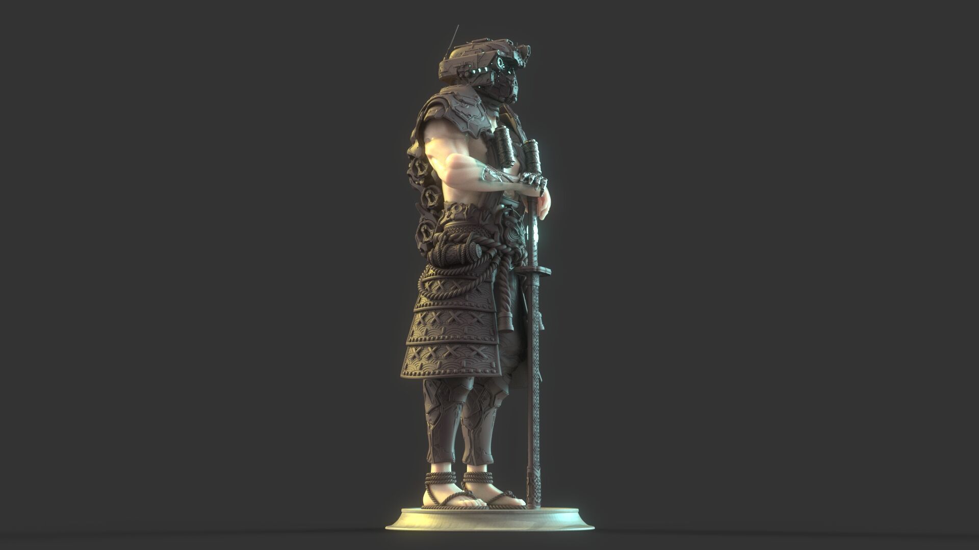 Robot Warrior 3D model_16