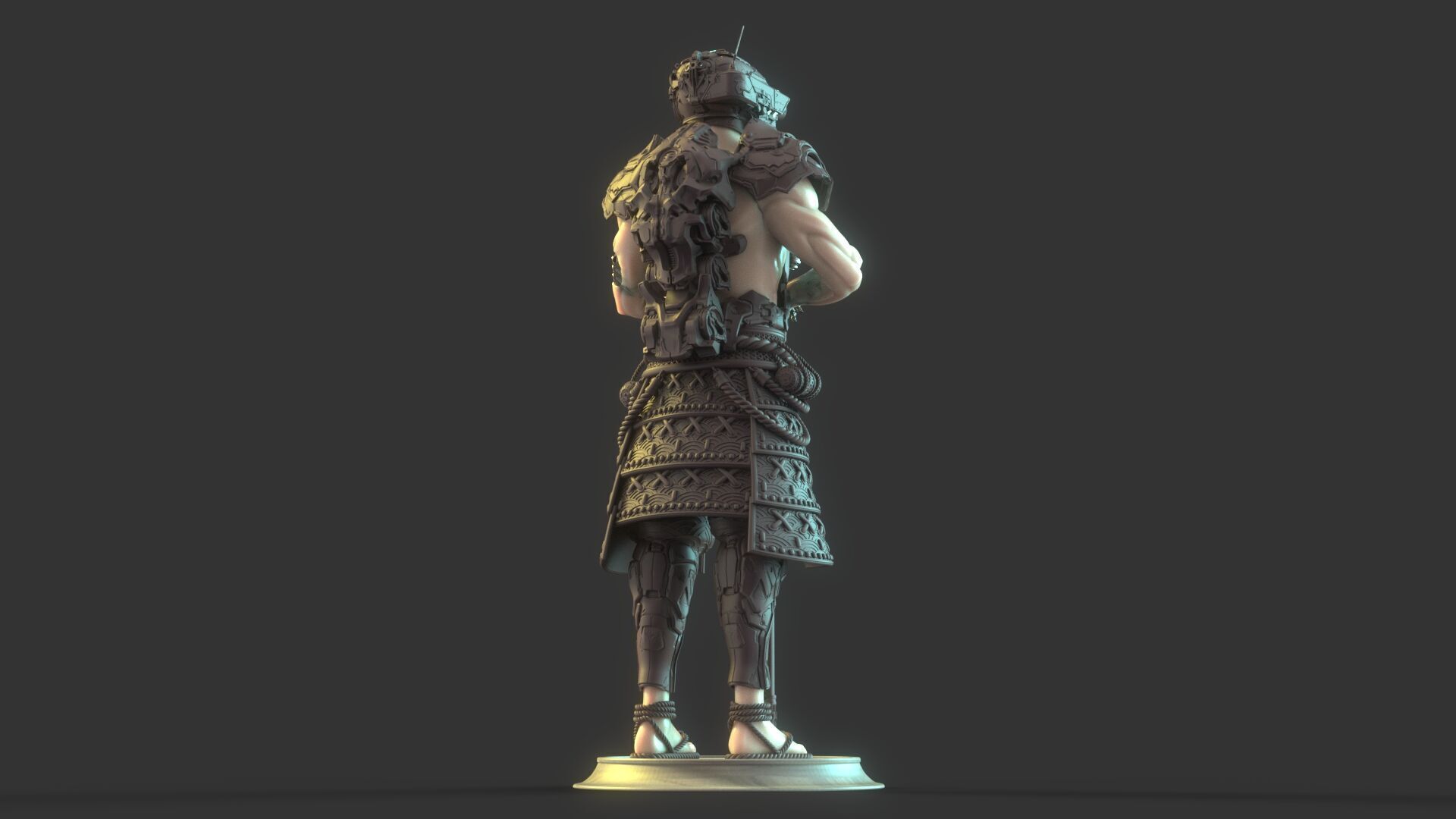 Robot Warrior 3D model_25