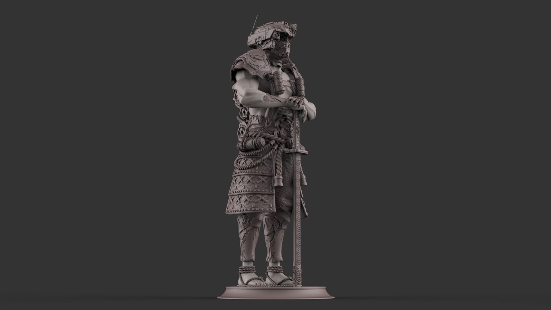 Robot Warrior 3D model_30