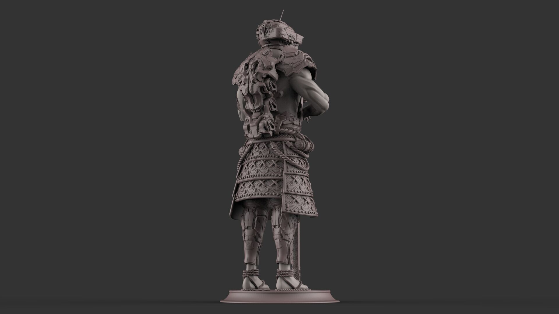 Robot Warrior 3D model_27