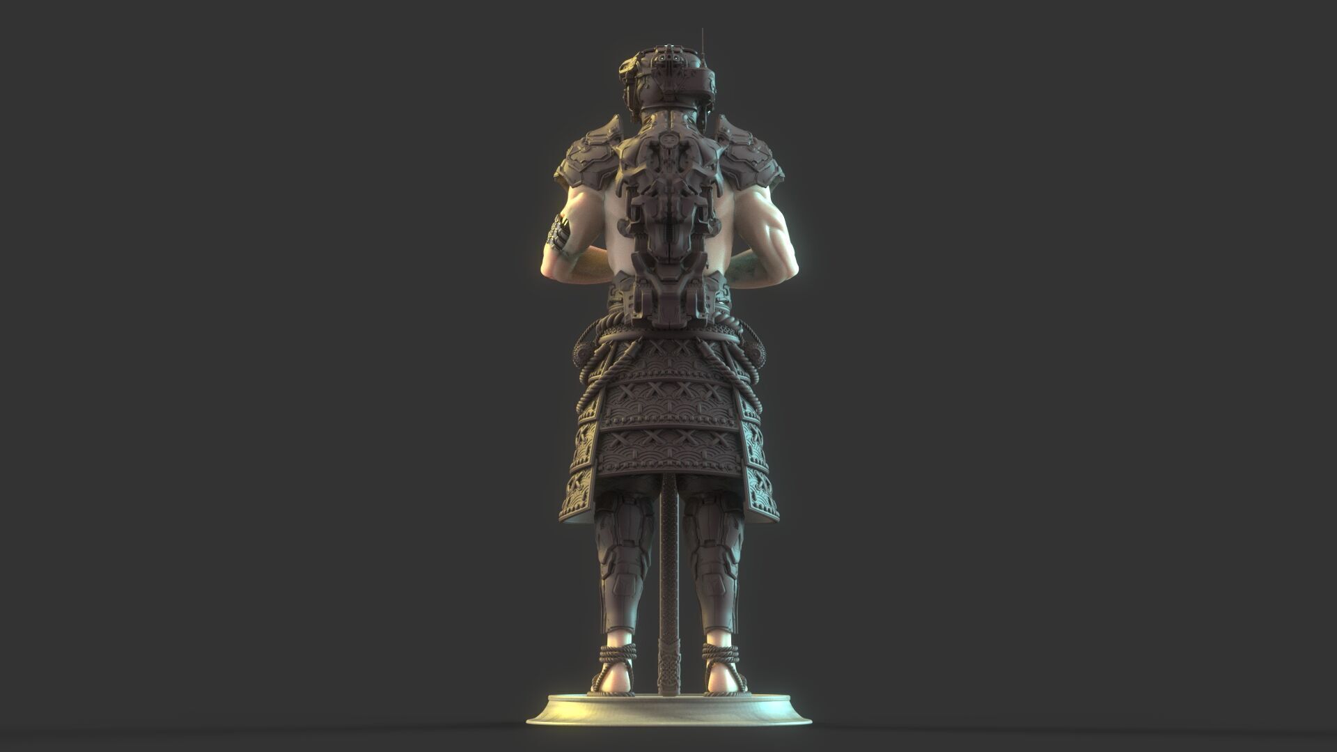 Robot Warrior 3D model_24