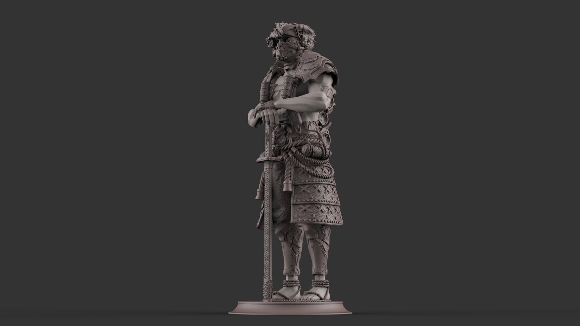 Robot Warrior 3D model_34