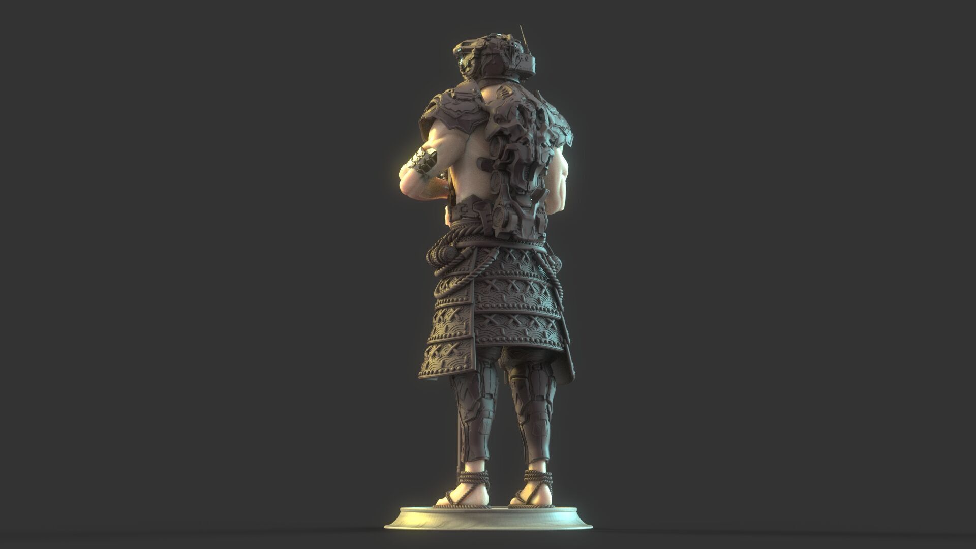 Robot Warrior 3D model_23