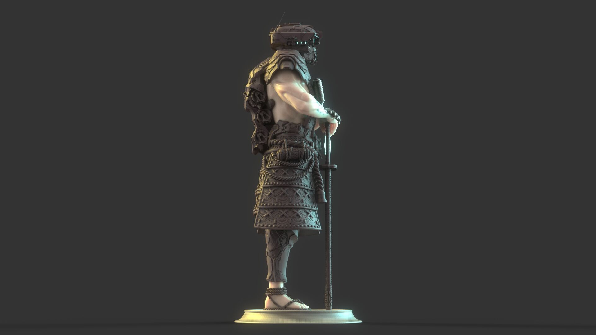 Robot Warrior 3D model_15