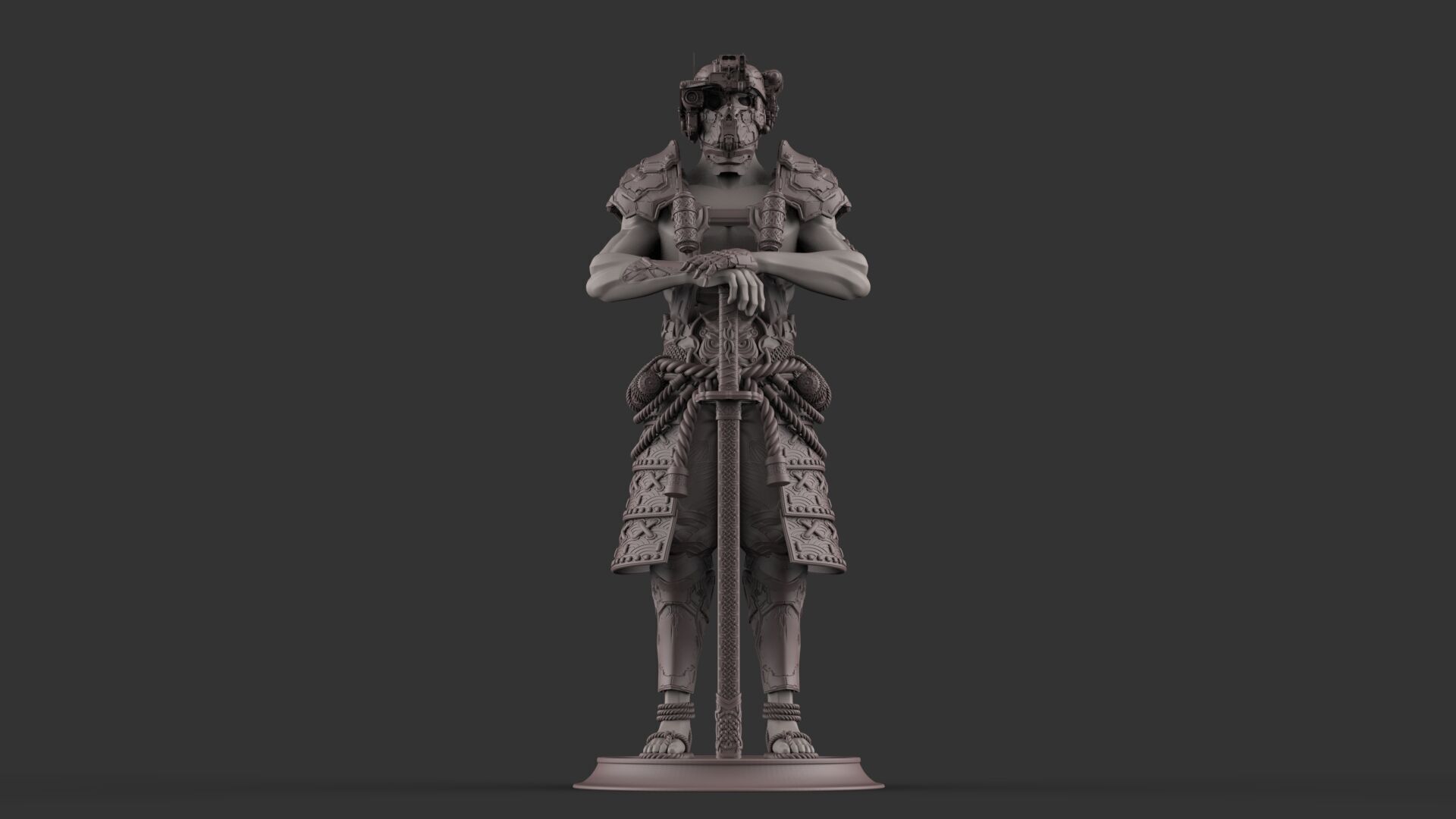 Robot Warrior 3D model_26