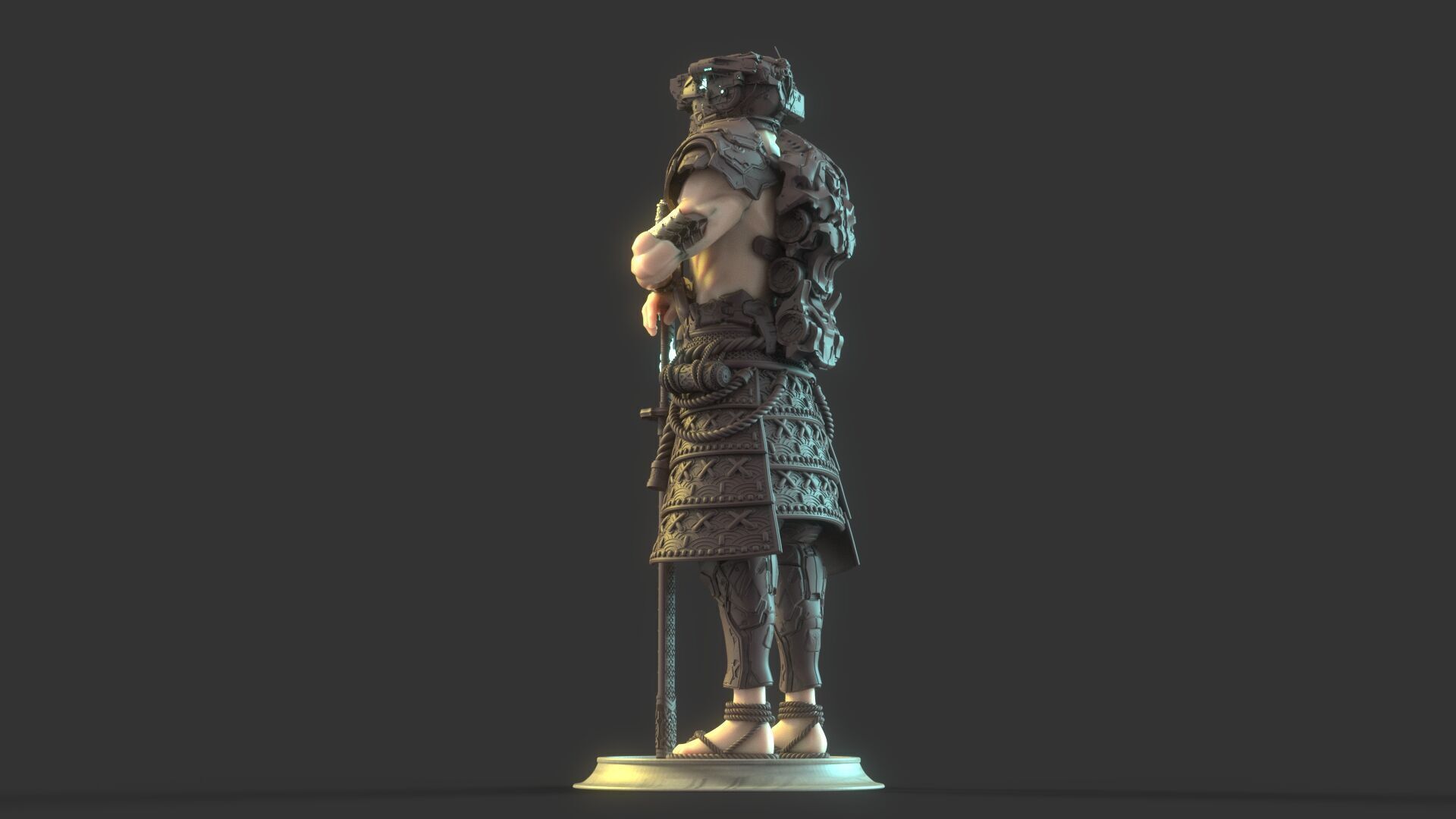 Robot Warrior 3D model_22