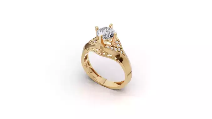 Solitaire Ring 03