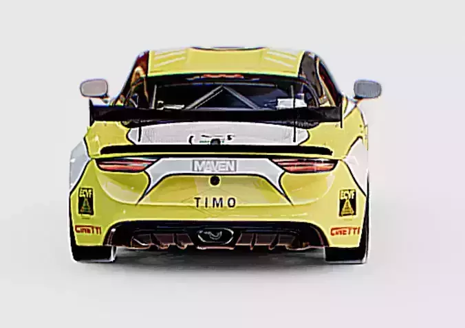 A110 GT4 Alpine Team 2024