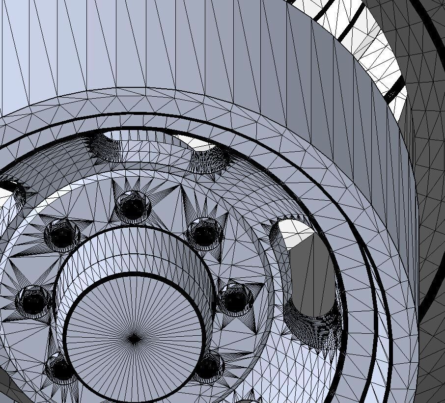 Wheels Us Mags Indy U101 17inch for scale model 3D print model_16