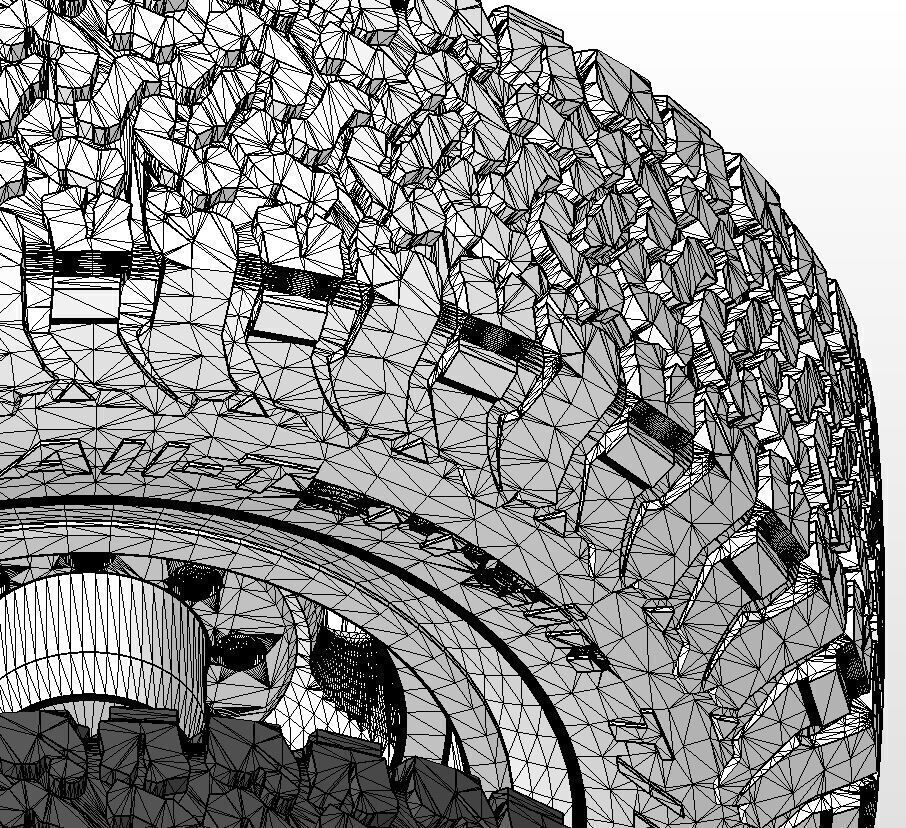 Wheels Us Mags Indy U101 17inch for scale model 3D print model_17