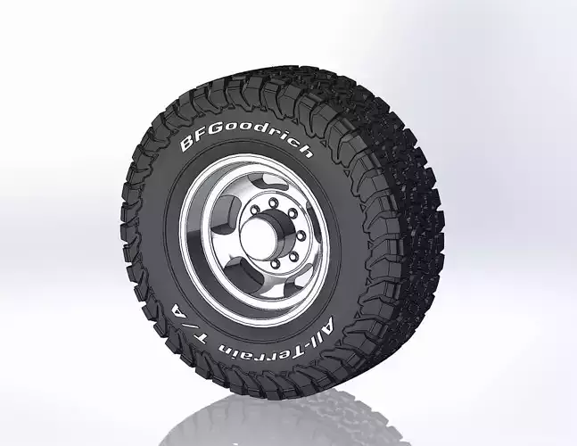 Wheels Us Mags Indy U101 for scale model 3D print model