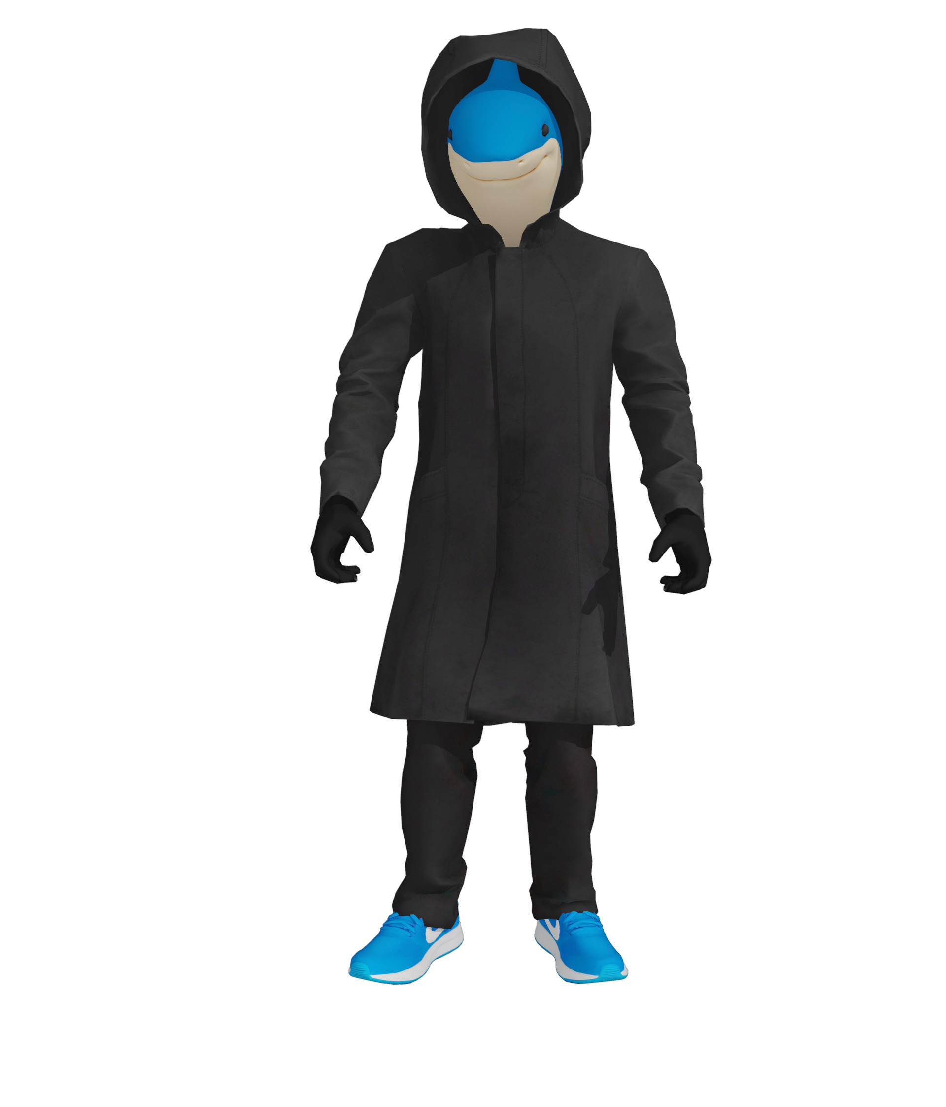 squid game italian brainrot memes charactes 3D Low-poly 3D model_2