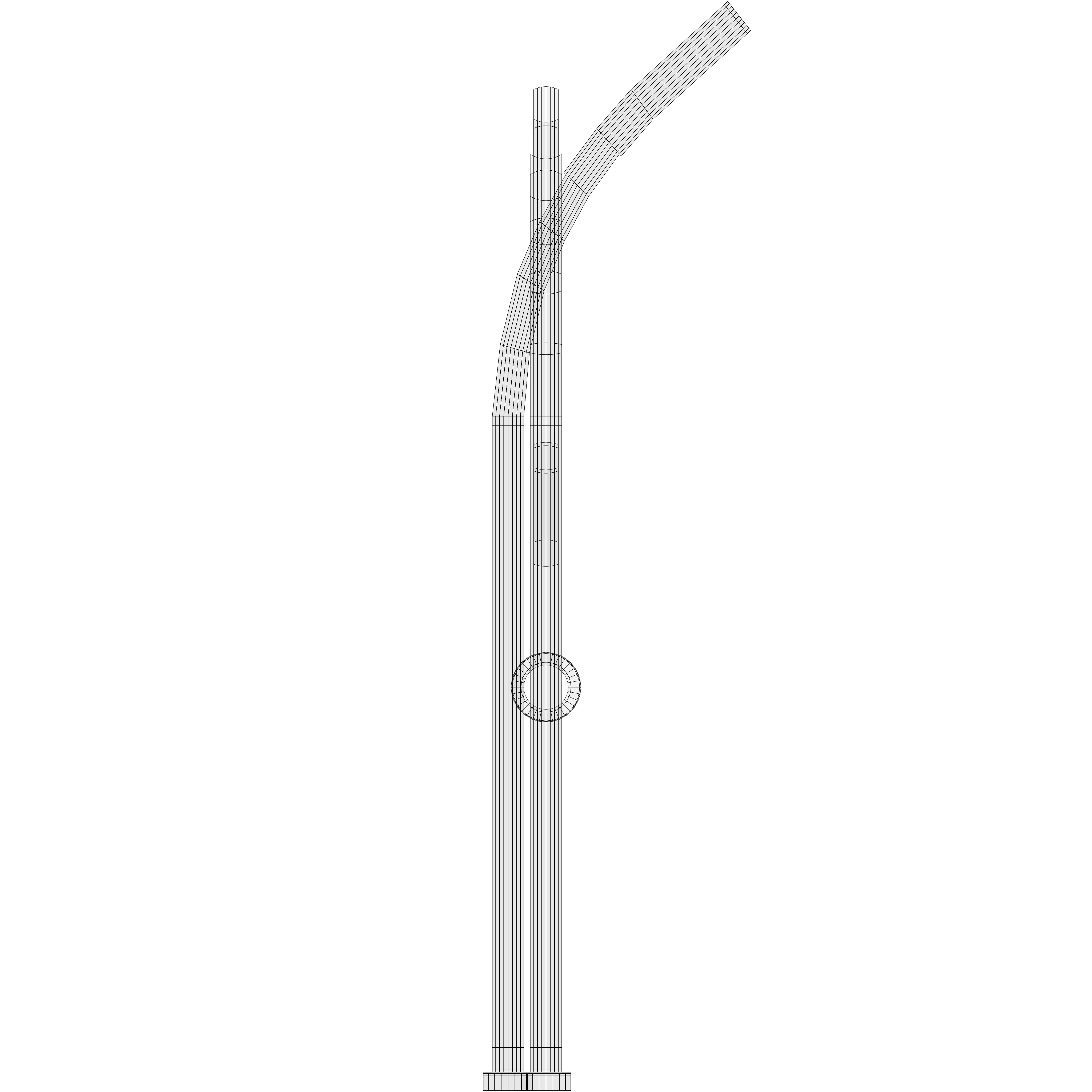 Lamp on Table 3D model_14