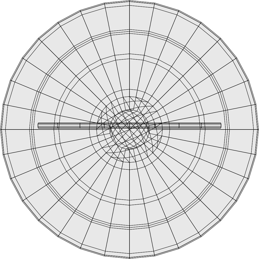 Lamp on Table 3D model_13