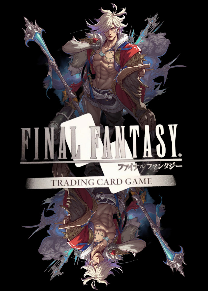 Tidus Yunas Guardian Card STL FFX Inspired Magic Style Custom 3D print model_4