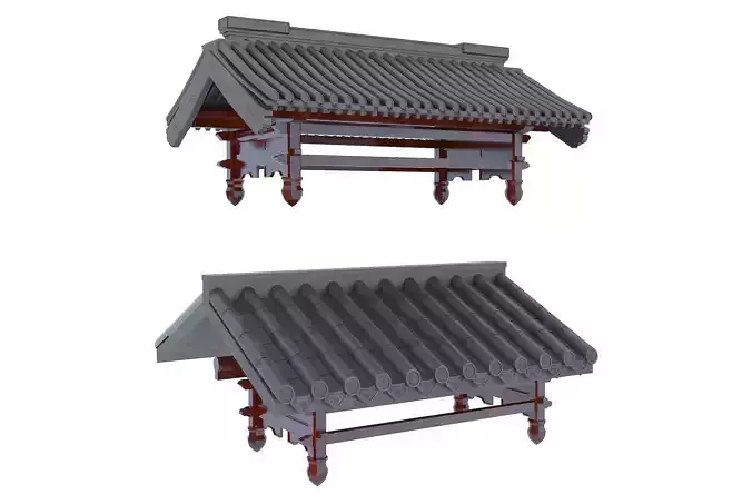 Chinese eaves
